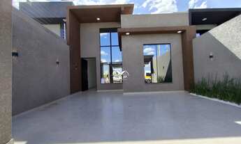 Imagem: Casa Moderna com 3 Quartos no Loteamento