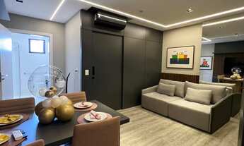 Imagem 2: Infinity Flat, 100% decorado e mobiliado na meia Praia em itapema. Alto padrão. lazer comp