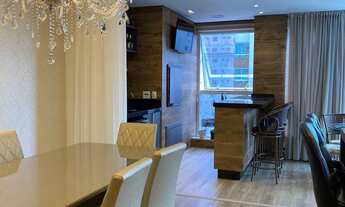 Imagem 5: Amplo apartamento com 03 Suítes, Mobiliado E 01 Vaga Privativa. Meia Praia em itapema - S