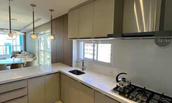 Imagem 6: Mobiliado! Edifício Grand Soleil - Área de lazer incrível! São 02 Suítes e 02 Demi-Suítes