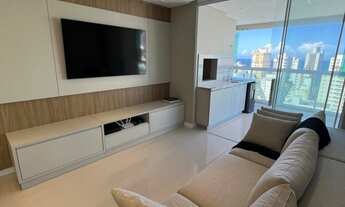 Imagem 2: Mobiliado! Edifício Grand Soleil - Área de lazer incrível! São 02 Suítes e 02 Demi-Suítes