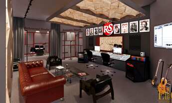 Imagem 6: Apartamento no Edifício Rolling stones, o primeiro empreendimento tematico do mundo. Opçõe