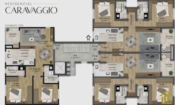 Imagem 2: Colina Sorriso - Apartamentos de 02 dormitórios com suíte e uma cobertura com 03 dormitóri