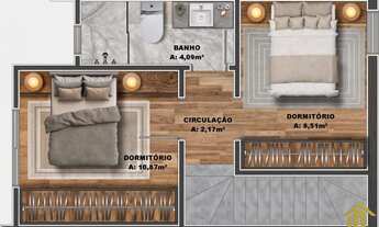 Imagem 4: Sobrado na planta à venda no São Virgílio em Caxias do Sul