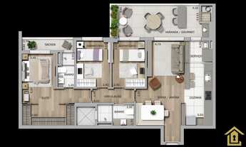 Imagem 5: Empreendimento com infraestrutura de resort à venda no Bairro Petrópolis em Caxias do Sul