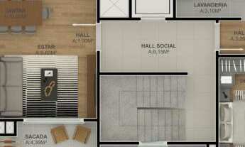 Imagem 6: Apartamento novo, com terraço à venda em Caxias do Sul, Vinhedos