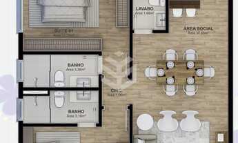 Imagem 6: APARTAMENTO 2 SUÍTES DE FRENTE PARA A AV. BORGES DE MEDEIROS