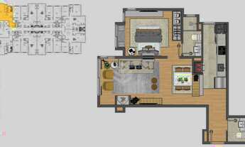 Imagem 7: APARTAMENTO COM 1 SUÍTE E LAVABO
