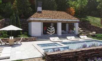 Imagem 5: Mansão em construção no condomínio Aspen Mountain