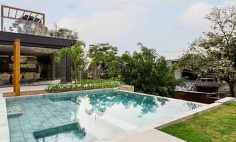 Imagem 2: MANSÃO NOVA EM ALPHAVILLE: ELEGÂNCIA E CONFORTO LOCALIZADA NO RESIDENCIAL TAMBORÉ 1