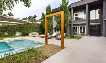 Imagem 5: MANSÃO NOVA EM ALPHAVILLE: ELEGÂNCIA E CONFORTO LOCALIZADA NO RESIDENCIAL TAMBORÉ 1