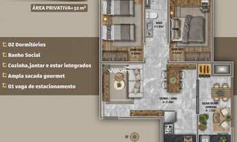Imagem 5: Apartamento no bairro Desvio Rizzo