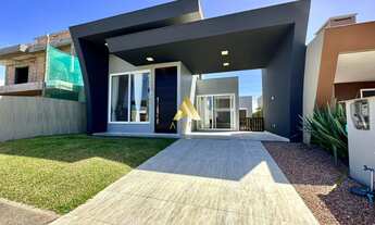 Imagem: CASA COM PÉ DIREITO DUPLO EM CAPÃO DA