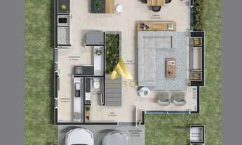 Imagem 4: Linda casa com designer moderno