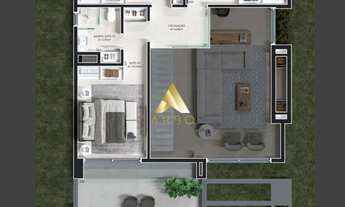 Imagem 5: Linda casa com designer moderno