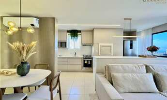 Imagem 6: Apartamento de 3 dormitórios com vista para o mar Mobiliado e Decorado