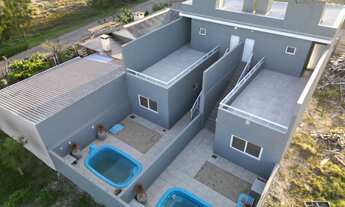 Imagem 3: Sobrado com piscina 2 dormitórios com vista para o mar