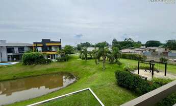 Imagem 2: SOBRADO BEIRA LAGO - 4 SUÍTES - CONDOMÍNIO FECHADO - RECEBE IMÓVEL ATÉ 1 MILHÃO - ENTRADA