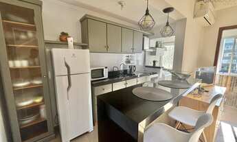 Imagem 7: Cobertura decorada com lareira e churrasqueira no Centro de Capão da Canoa !!