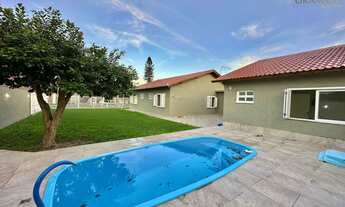 Imagem 2: Casa com piscina, pertinho do mar, 02 Lotes , pronta para uso