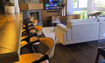 Imagem 4: Imóvel mobiliado em Gramado com vista para a serra, 2 suítes e churrasqueira