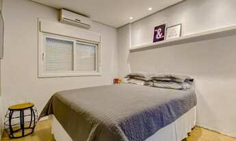 Imagem 4: APARTAMENTO MOBILIADO, 2 dormitórios, 1 suítes, 2 banheiro, 2 vagas na garagem, 20M² de Ár