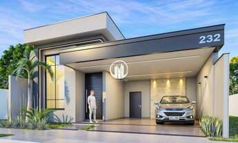 Imagem 1: Casa Térrea à venda com 3 dormitorios sendo 1 suíte - Condomínio Campos de Medeiros