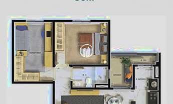 Imagem 2: Apartamento à venda com 2 dormitórios - Jardim do Lago - Jundiaí/SP