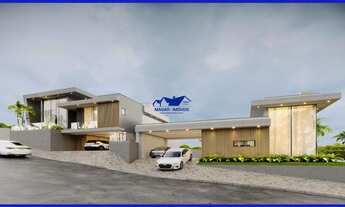 Imagem 4: Casa de esquina com 140m², 3 dormitórios 1 suíte, piscina, com linda vista para o por do