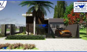 Imagem: Casa térrea pé direito duplo, 2 quartos