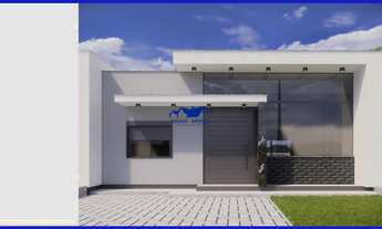 Imagem 2: Casa térrea 72,40 metros quadrados de área construída, com 3 dormitório, 1 vaga de garagem