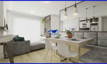 Imagem 4: Apartamento com 77,30 m², com 2 quartos, sacada com churrasqueira, prédio com elevador no