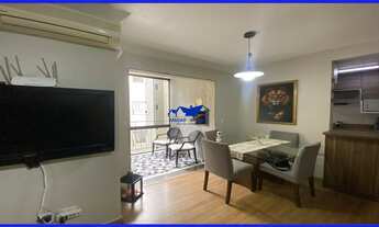 Imagem 5: Apartamento com 69m², 3 quartos , semi mobiliado, 1 vaga fechada, sacada fechada, no Indus