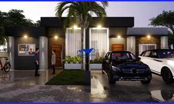 Imagem: Casa Moderna com 70,14 m², 3 dormitórios