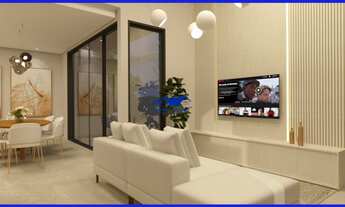 Imagem 3: Casa de alto padrão com 150 metros de área construída com 3 dormitório sendo 1 suíte, 2vag