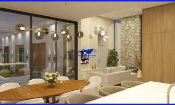 Imagem 4: Casa de alto padrão com 150 metros de área construída com 3 dormitório sendo 1 suíte, 2vag