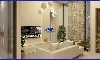 Imagem 6: Casa de alto padrão com 150 metros de área construída com 3 dormitório sendo 1 suíte, 2vag