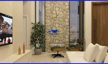 Imagem 7: Casa de alto padrão com 150 metros de área construída com 3 dormitório sendo 1 suíte, 2vag