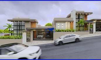 Imagem 3: Casa de alto padrão com 107,45 metros de área construída com 3 dormitório sendo 1 suíte, 2