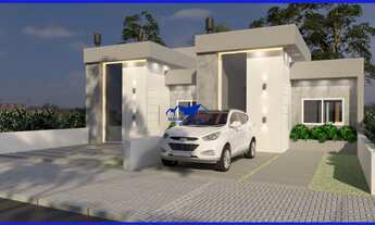 Imagem 1: Casa com 86,43 m², 3 dormitórios sendo 1 suíte, 2 vagas de garagem, Churrasqueira, Lavande