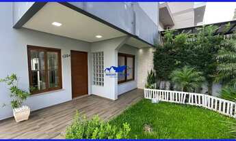 Imagem 3: Lindo sobrado com 105m² com três dormitórios, salas de estar e jantar integradas com a coz