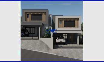 Imagem 2: Lindo sobrado com 3 suítes, Home office, garagem coberta para 2 carros, churrasqueira no b