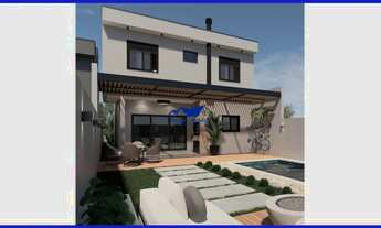 Imagem 3: Lindo sobrado com 3 suítes, Home office, garagem coberta para 2 carros, churrasqueira no b