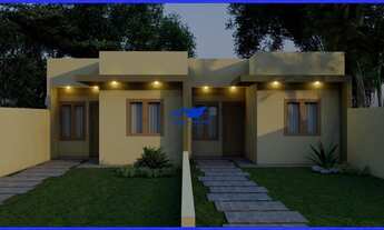 Imagem 4: Casa com 2 dormitórios, banheiro, sala e cozinha integradas no bairro Boa Vista em São Leo