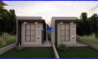 Imagem 2: Casa com 2 dormitórios, banheiro, sala e cozinha integradas no bairro Boa Vista em São Leo