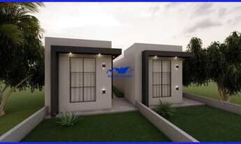 Imagem 4: Casa com 2 dormitórios, banheiro, sala e cozinha integradas no bairro Boa Vista em São Leo