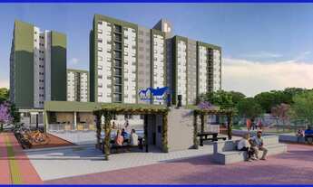 Imagem 4: Apartamento com 2 quartos, garagem, sacada com churrasqueira, piscina, no Residencial Vien