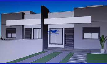 Imagem 2: Casa com 62,52 m², 2 dormitórios, 2 vagas de garagem descoberta, Churrasqueira, situado no