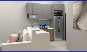 Imagem 3: Casa plana com 71,6m², 2 dormitórios , 2 vagas de garagem, Churrasqueira, lareira, situad