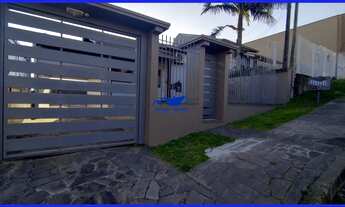 Imagem 4: Casa com 98,94 metros quadrados, semi mobiliada, 2 quartos, salão de festas, garagem cober